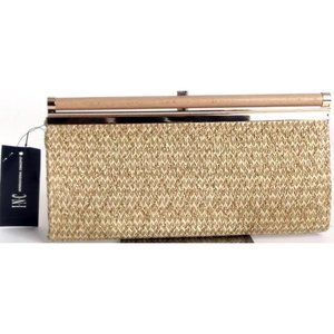 INC CAROLYN STRAW CLUTCH